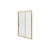 Classix Sliding Door - Brushed Brass - Unbeatable Bathrooms