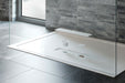 Kudos Connect2 800 x 800mm Tray & Waste - White - Unbeatable Bathrooms