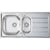 Prima 1.5B 1D REV Stainless Steel Inset Sink - Unbeatable Bathrooms