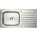 Prima 1.0B 1D REV Deep Bowl Stainless Steel Inset Sink - Unbeatable Bathrooms