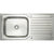 Prima 1.0B 1D REV Deep Bowl Stainless Steel Inset Sink - Unbeatable Bathrooms