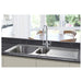 Prima 1.5B 1D REV Deep Bowl Stainless Steel Inset Sink - Unbeatable Bathrooms