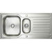 Prima 1.5B 1D REV Deep Bowl Stainless Steel Inset Sink - Unbeatable Bathrooms