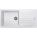 Prima+ 1.0B 1D REV Black Granite Composite Inset Sink - Unbeatable Bathrooms