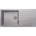 Prima+ 1.0B 1D REV Black Granite Composite Inset Sink - Unbeatable Bathrooms