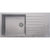 Prima+ 1.0B 1D REV Black Granite Composite Inset Sink - Unbeatable Bathrooms