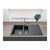 Prima+ 1.5B & Drainer Granite Composite Inset Sink - Unbeatable Bathrooms
