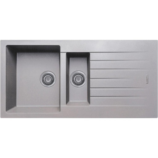 Prima+ 1.5B & Drainer Granite Composite Inset Sink - Unbeatable Bathrooms
