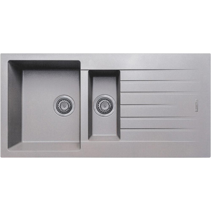 Prima+ 1.5B & Drainer Granite Composite Inset Sink - Unbeatable Bathrooms