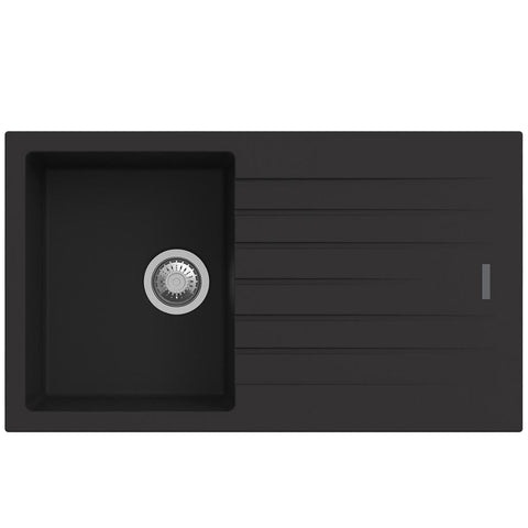 Prima+ 1.0B Compact Composite Inset Sink - Unbeatable Bathrooms