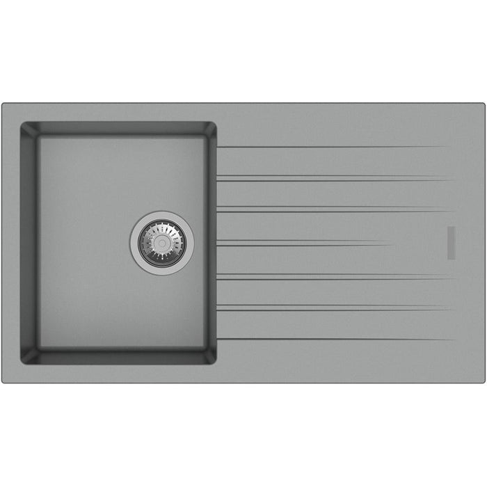 Prima+ 1.0B Compact Composite Inset Sink - Unbeatable Bathrooms