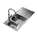 Teka Premium 1.5B & Drainer Inset Sink - Stainless Steel - Unbeatable Bathrooms