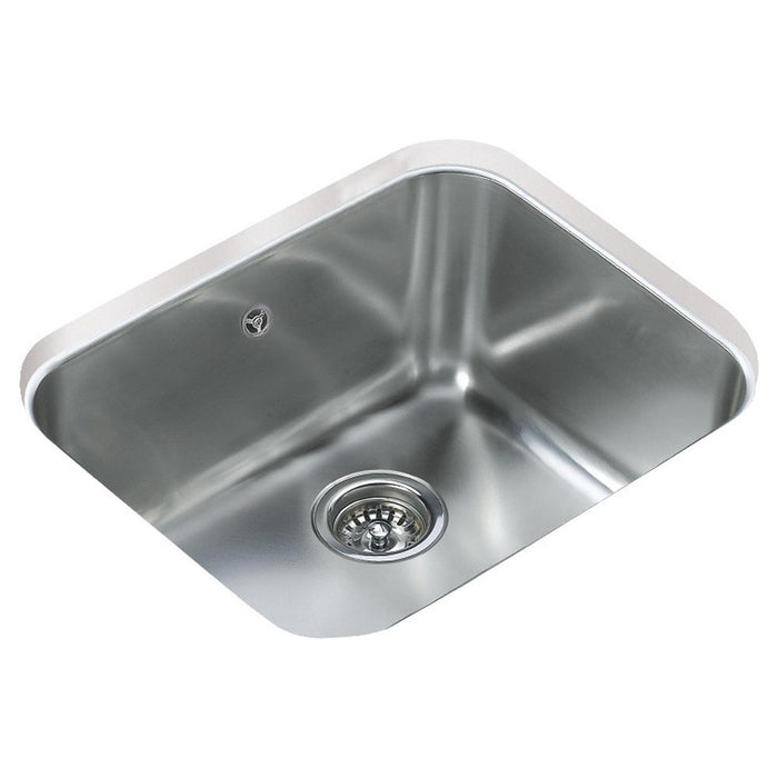 Teka BE 50.40 PLUS 1B Undermount Sink - Stainless Steel - Unbeatable Bathrooms