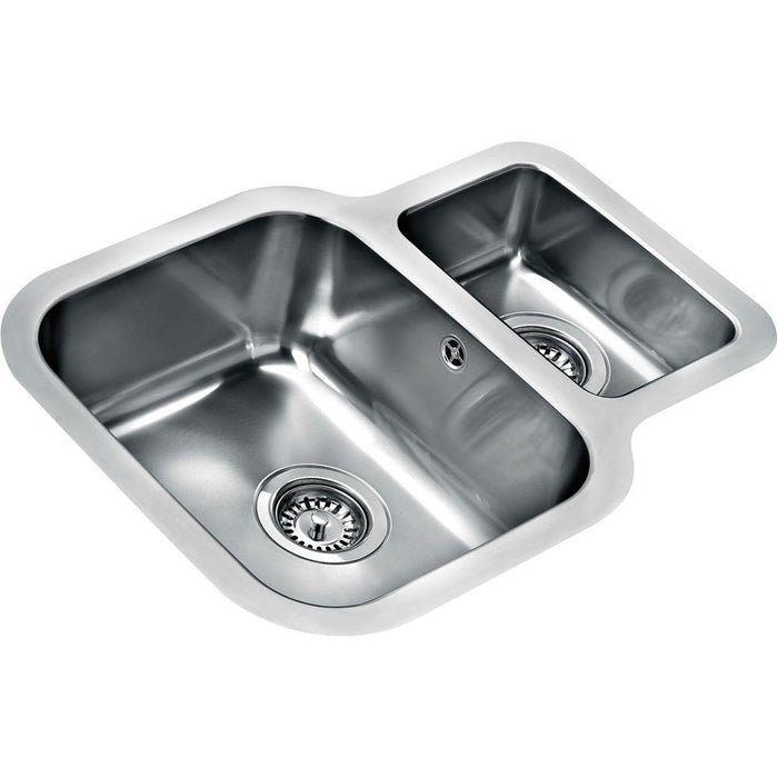 Teka BE 625REV 1.5B Undermount Sink & Plumbing Kit - Stainless Steel - Unbeatable Bathrooms