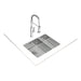 Teka BE Linea RS15 580 1.5B Undermount Sink - Stainless Steel - Unbeatable Bathrooms
