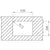 Teka BE Linea RS15 580 1.5B Undermount Sink - Stainless Steel - Unbeatable Bathrooms