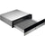 Electrolux EBD4X 14cm Warming Drawer - Black Glass & St/Steel - Unbeatable Bathrooms
