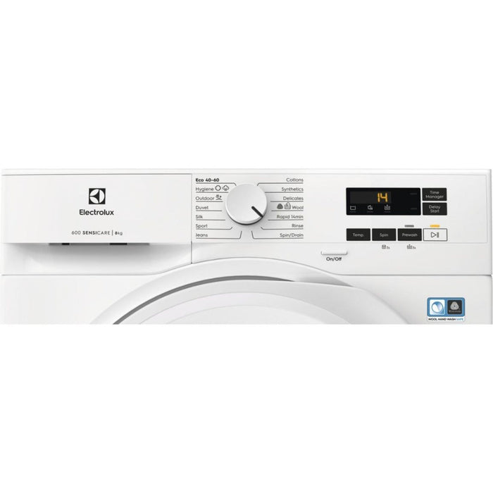 Electrolux EFI61841B F/S 8kg 1400rpm Washing Machine - White - Unbeatable Bathrooms