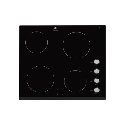 Electrolux EHF6140FOK 60cm Ceramic Hob - Black - Unbeatable Bathrooms