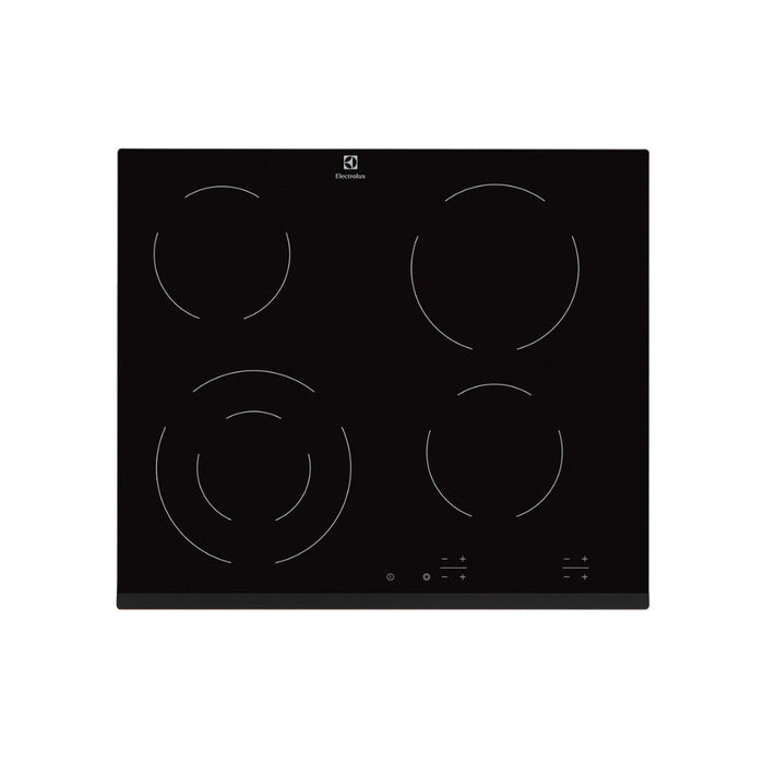 Electrolux EHF6241FOK 60cm Ceramic Hob - Black - Unbeatable Bathrooms