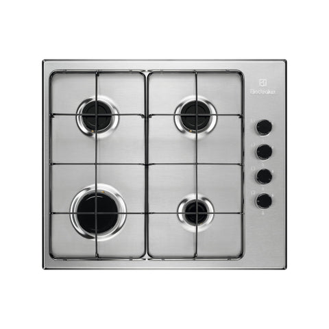 Electrolux KGS6404X 60cm Gas Hob - St/Steel - Unbeatable Bathrooms