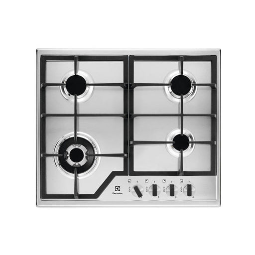 Electrolux KGS6436X 56cm Gas Hob - St/Steel - Unbeatable Bathrooms