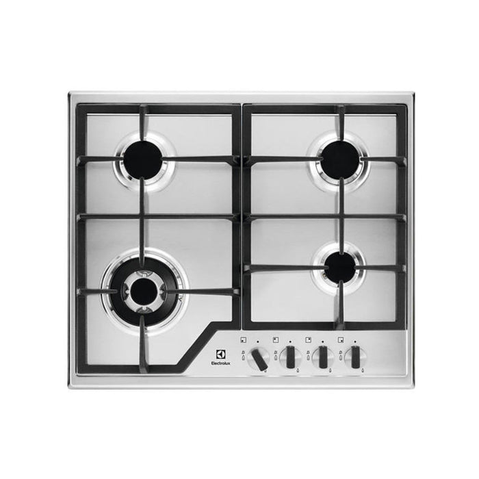 Electrolux KGS6436X 56cm Gas Hob - St/Steel - Unbeatable Bathrooms