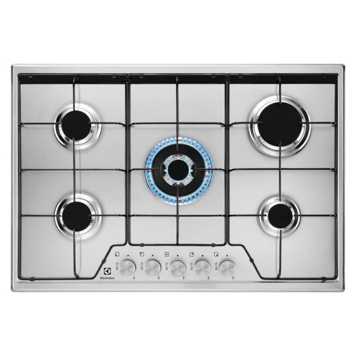 Electrolux KGS7534SX 75cm Slimline Gas Hob - St/Steel - Unbeatable Bathrooms