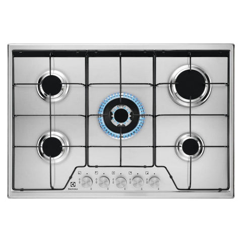 Electrolux KGS7534SX 75cm Slimline Gas Hob - St/Steel - Unbeatable Bathrooms