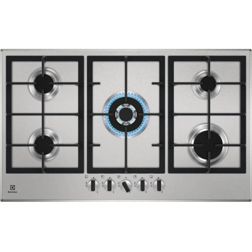 Electrolux KGS9536X 85cm Gas Hob - St/Steel - Unbeatable Bathrooms