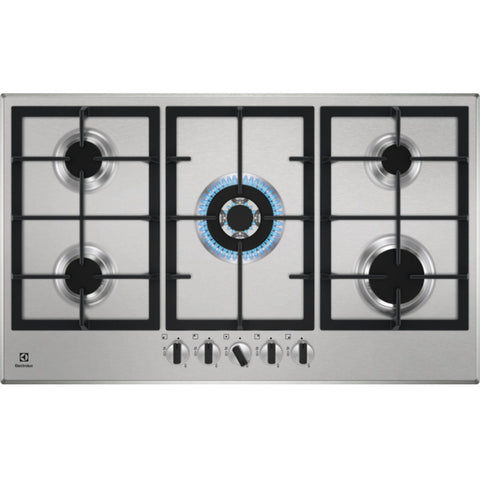 Electrolux KGS9536X 85cm Gas Hob - St/Steel - Unbeatable Bathrooms