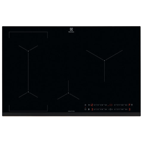 Electrolux KIV834 80cm Induction Hob - Black - Unbeatable Bathrooms