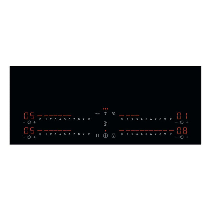 Electrolux LCC83443 80cm Venting Flex Induction Hob - Black Glass - Unbeatable Bathrooms