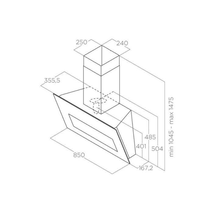 Elica Bloom-S 85cm Chimney Hood - Unbeatable Bathrooms