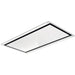 Elica HiLight Glass H16 100cm Ceiling Hood - White Glass - Unbeatable Bathrooms