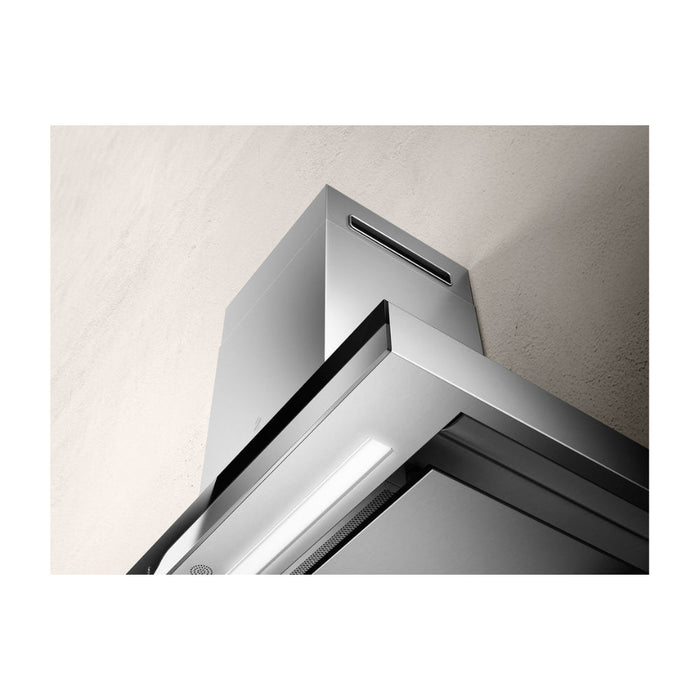 Elica Meteorite Chimney Hood - St/Steel - Unbeatable Bathrooms