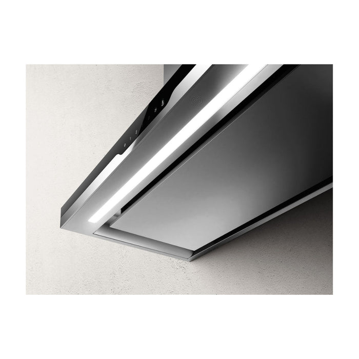 Elica Meteorite Chimney Hood - St/Steel - Unbeatable Bathrooms