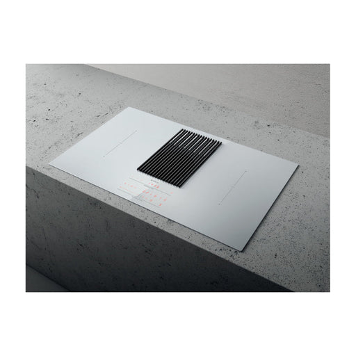 Elica NikolaTesla Libra 85cm Induction Hob (Recirculating) - White - Unbeatable Bathrooms