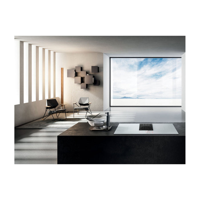 Elica NikolaTesla Libra 85cm Induction Hob (Recirculating) - White - Unbeatable Bathrooms