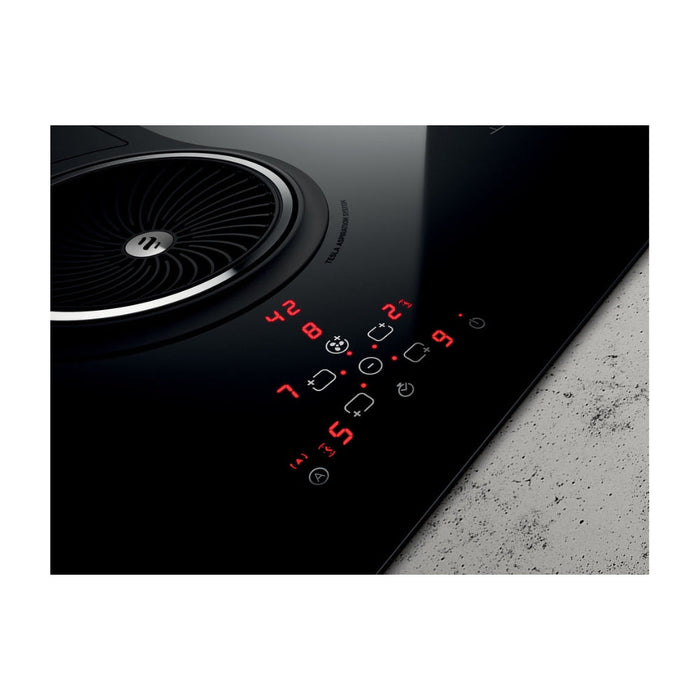 Elica NikolaTesla One 85cm Induction Hob - Black - Unbeatable Bathrooms