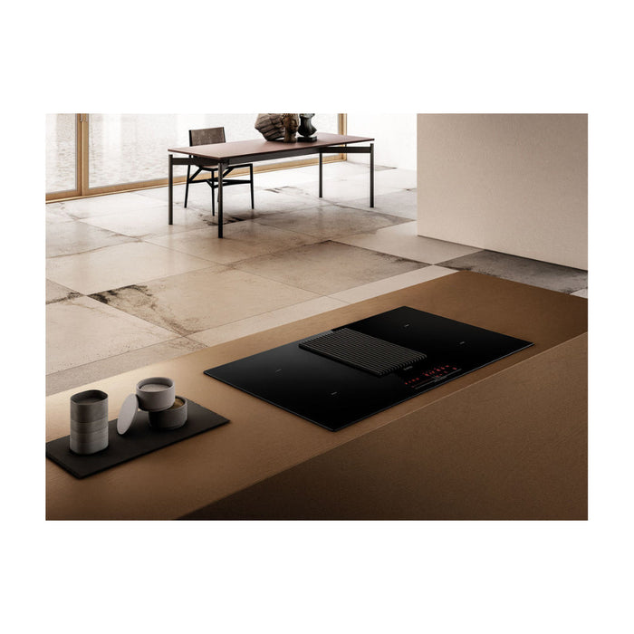 Elica NikolaTesla Prime 85cm Venting Induction Hob (Recirculating) - Black - Unbeatable Bathrooms