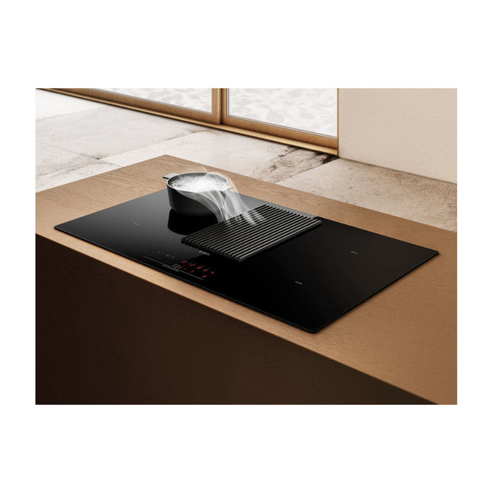 Elica NikolaTesla Prime 85cm Venting Induction Hob (Recirculating) - Black - Unbeatable Bathrooms