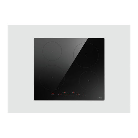 Elica Primis 604 60cm Induction Hob - Black Glass - Unbeatable Bathrooms