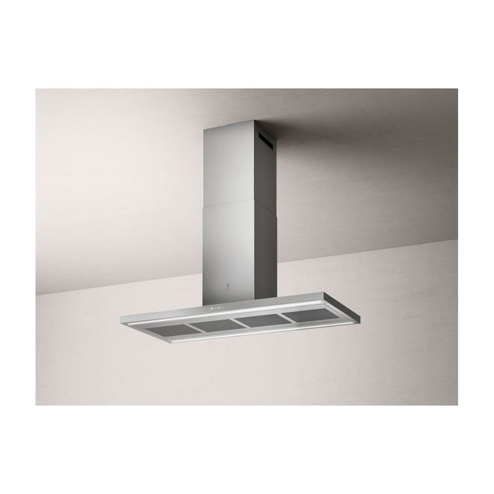 Elica Thin 120cm Slimline Island Hood - St/Steel - Unbeatable Bathrooms