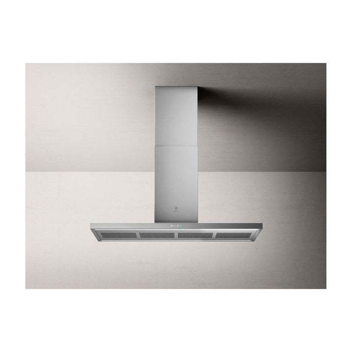 Elica Thin 120cm Slimline Island Hood - St/Steel - Unbeatable Bathrooms