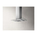 Elica Tribe 90cm Flat Glass Island Hood - St/Steel - Unbeatable Bathrooms