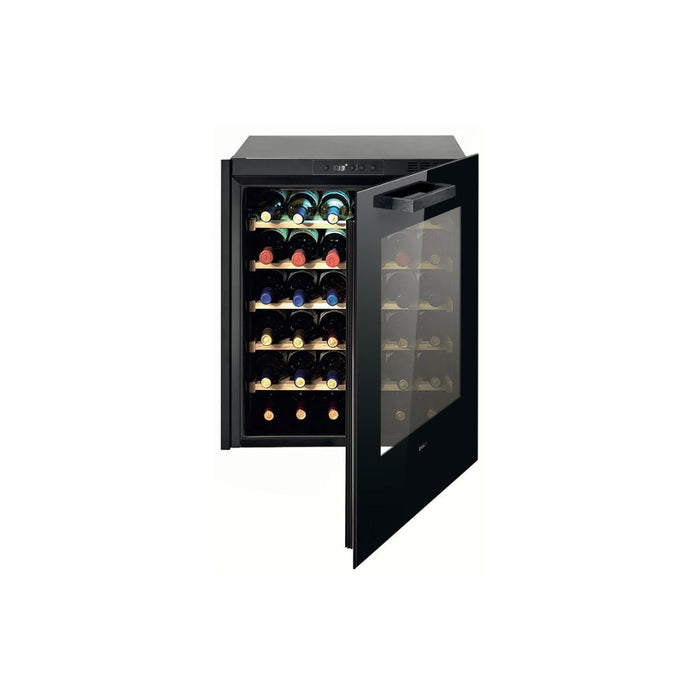 Elica Veritas BI36 B/I 60cm Wine Cabinet - Black Gloss - Unbeatable Bathrooms