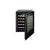 Elica Veritas BI36 B/I 60cm Wine Cabinet - Black Gloss - Unbeatable Bathrooms