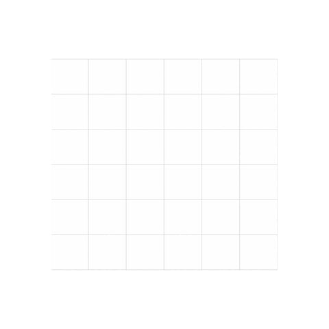 Fibo 10x10cm Square Tile Splashback - Denver White (Pk/2) - Unbeatable Bathrooms