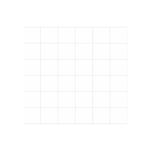 Fibo 10x10cm Square Tile Splashback - Denver White (Pk/2) - Unbeatable Bathrooms